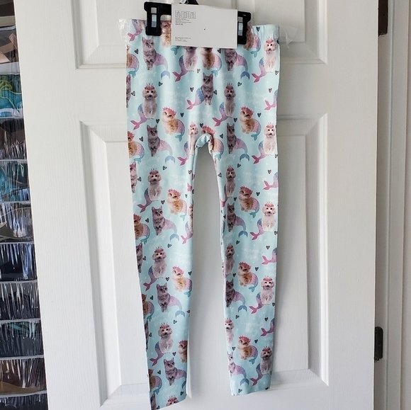 Sold! Capelli New York Mermaid Besties Seamless leggings size 12/14 Girls - Picture 2 of 4